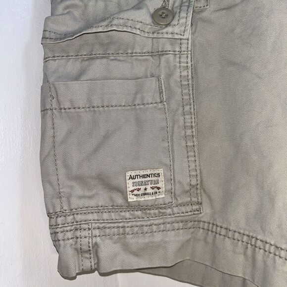Vintage Authentic Signature Levi's Strauss And Co Sz W36 Cargo Shorts - Picture 2 of 5